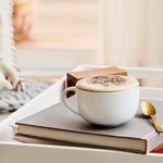 moccona coffee cup book spoon